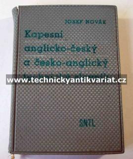 Kapesní anglicko-český a česko-anglický technický slovník (kniha)