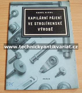 Kapilární pájení ve strojnické výrobě (kniha)