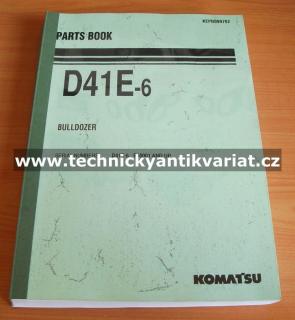 Komatsu D41E6 (Parts Book)