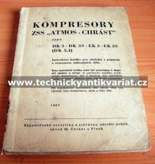 Kopresory - DK3, DK3S, EK3, EK3S, DK5,4 (instrukční knížka)