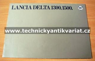 Lancia Delta 1300,1500 (prospekt)