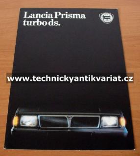 Lancia Prisma turbo ds (prospekt)