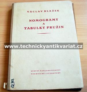 Nomogramy a tabulky pružin (kniha)