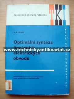 Optimální syntéza lineárních elektrických obvodů (kniha)