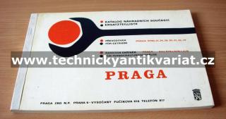 Praga Převodovky - 5p80.21, 24, 29, 30, 31, 32, 37 (katalog náhradních součástí)