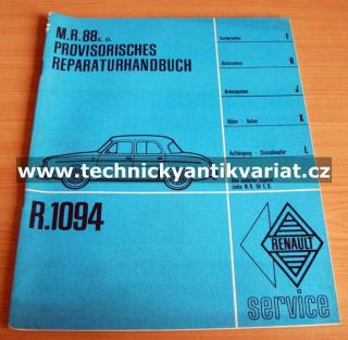 Renault 1094 (Provisorisches Reparaturhandbuch)