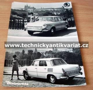 Škoda 1000 a 1100MB (prospekt)