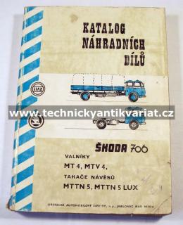 Škoda 706  (Katalog náhradních dílů)