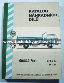 Škoda 706 MTS 24, MS 24 (Katalog náhradních dílů)