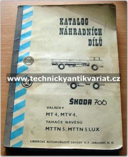 Škoda 706 (návod a katalog dílů)