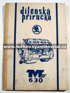 Škoda M630 motor (Dílenská příručka)