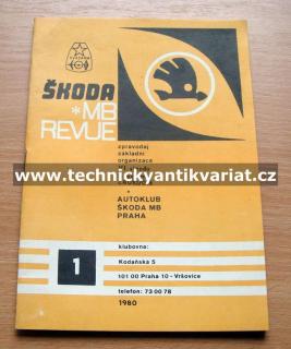 Škoda MB revue 1/1980 (revue)