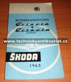 Škoda Octavia Super (návod k obsluze)