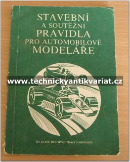 Stavební a soutěžní pravidla pro automobilové modeláře (kniha)