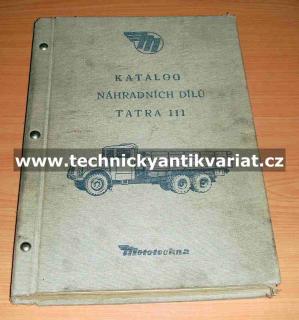 Tatra 111 (Katalog náhradních dílů)