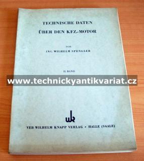 Technische Daten über den Kfz.-Motor II. (kniha)