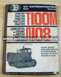 Traktor T100M, D108 (Katalog)