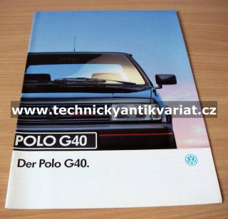Volkswagen Polo G40 (prospekt)