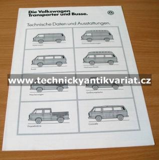 Volkswagen Transporter und Busse (prospekt)