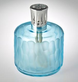 EDG Katalytická aroma lampa PRETY skleněná modrá + náplň 125 ml