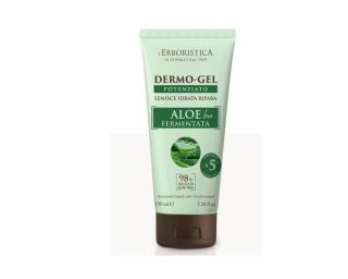 Erboristica Hydratační dermogel s  fermentovanou aloe vera pro citlivou pokožku 150 ml