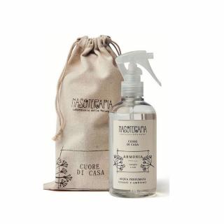 Nasoterapia Cuore di Casa ARMONIA vůně na textilie ve spreji (HARMONIE vanilka a mořská sůl), 250 ml