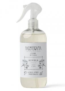 Nasoterapia – parfémovaná voda na žehlení NUVOLA Talco e Rosa (OBLAK Pudr a růže), 500 ml