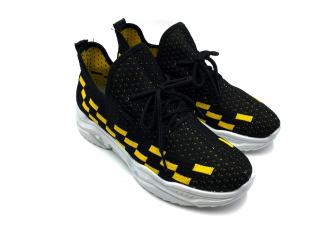 Dámská volnočasová obuv žlutá, černá Velikost: 38