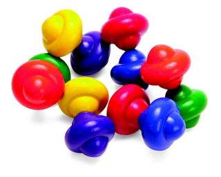 Dřevěné barevné orbity (Manhattan Toy)