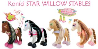 VELKÁ SADA - Koníci Star Willow Stables s doplňky (Manhattan Toy)