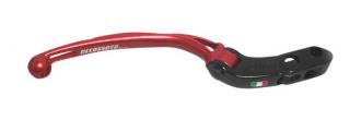 Brzdová páčka ACCOSSATO radiální kloubová pro ACCOSSATO/BREMBO pumpy (NE pro OEM) Barva: červená, Délka páčky: dlouhá, Rozteč (vzdálenost): 16 mm