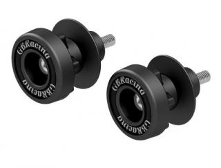 Ochranné padací hříbky s rolnami pro zadní stojan GB RACING - provedení M10 x 1,5 mm (KTM)