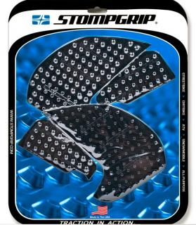 Protiskluzové a ochranné polepy nádrže STOMPGRIP -  YAMAHA MT-07 18-19 - pár Barva: černá