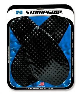 Protiskluzové a ochranné polepy STOMPGRIP - 03-05 YAMAHA YZF/R6 - pár, VOLCANO Barva: černá