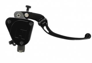 Radiální brzdová pumpa kovaná ACCOSSATO 16x16 s kloubovou páčkou Barva páčky: černá, Délka páčky: krátká 16.5 cm