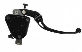 Radiální brzdová pumpa kovaná ACCOSSATO 19x18 s kloubovou páčkou Barva páčky: černá, Délka páčky: dlouhá 19 cm