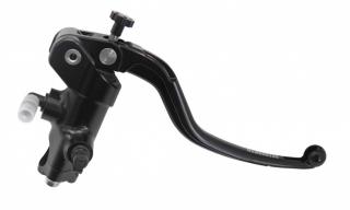 Radiální brzdová pumpa kovaná ACCOSSATO BLACK EDITION 19x19 s pevnou páčkou Barva páčky: černá, Délka páčky: dlouhá 19 cm