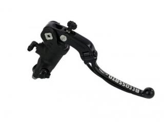 Radiální brzdová pumpa kovaná ACCOSSATO BLACK EDITION PRS 19x17-18-19 s kloubovou páčkou Barva páčky: černá, Délka páčky: dlouhá 19 cm