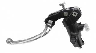 Radiální spojková pumpa kovaná ACCOSSATO BLACK EDITION PRS 16x15-16-17 Barva páčky: stříbrná, Provedení: s krátkou páčkou