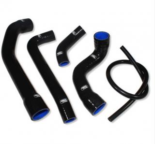 Silikonové hadice chladicího systému SAMCO pro BMW K 100 2V 1982 - 1992 - 5 kusů Barva: černá