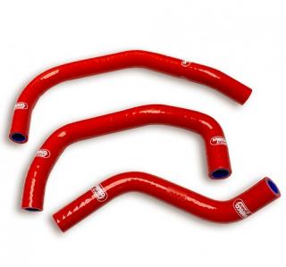 Silikonové hadice chladicího systému SAMCO pro Yamaha MT 125 2020 - 2023 - 3 kusy Barva: modrá