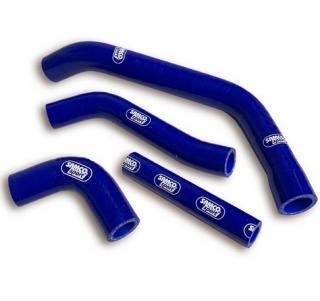 Silikonové hadice chladicího systému SAMCO pro Yamaha  YZ 450 F 2023 - 4 kusy Barva: modrá