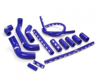 Silikonové hadice chladícího systému SAMCO Sport pro Bimota SB6 - 14 kusů Barva: modrá