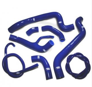 Silikonové hadice chladícího systému SAMCO Sport pro Ducati 848/1098/1198 2007/2014 - 8 kusů Barva: modrá