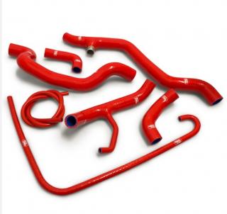 Silikonové hadice chladícího systému SAMCO Sport pro Ducati 848 2008 - 2014 -7 kusů Barva: černá