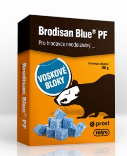 Brodisan blue PF, voskové bloky 150g (12 ks v balení)