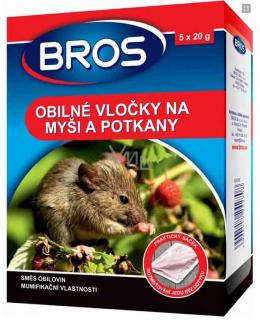 BROS vločky myši,krysy,potkani 100g