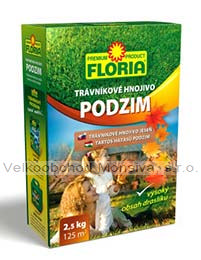 Trávník.hnojivo FLORIA2,5 kg PODZIM