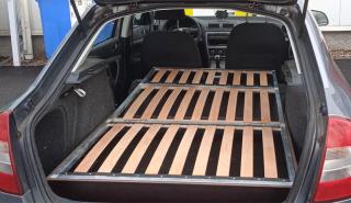Pronájem spací sestavby - Škoda Octavia 2