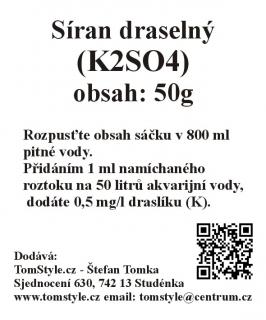Tomstyle.cz K2SO4 - Síran draselný 50g (2x 50g)